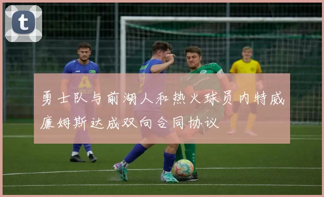 勇士队与前湖人和热火球员内特威廉姆斯达成双向合同协议